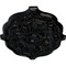 Ekena Millwork Pesaro Ceiling Medallion, Hand-Painted Black Pearl, 36"W x 26"H x 1 1/2"P CM36X26PEBPS - alternate 2